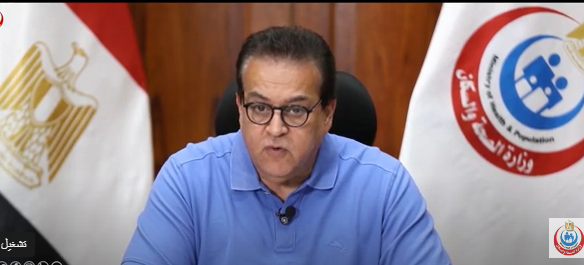 اثناء متابعة وزير الصحة لحملة 100 يوم صحة