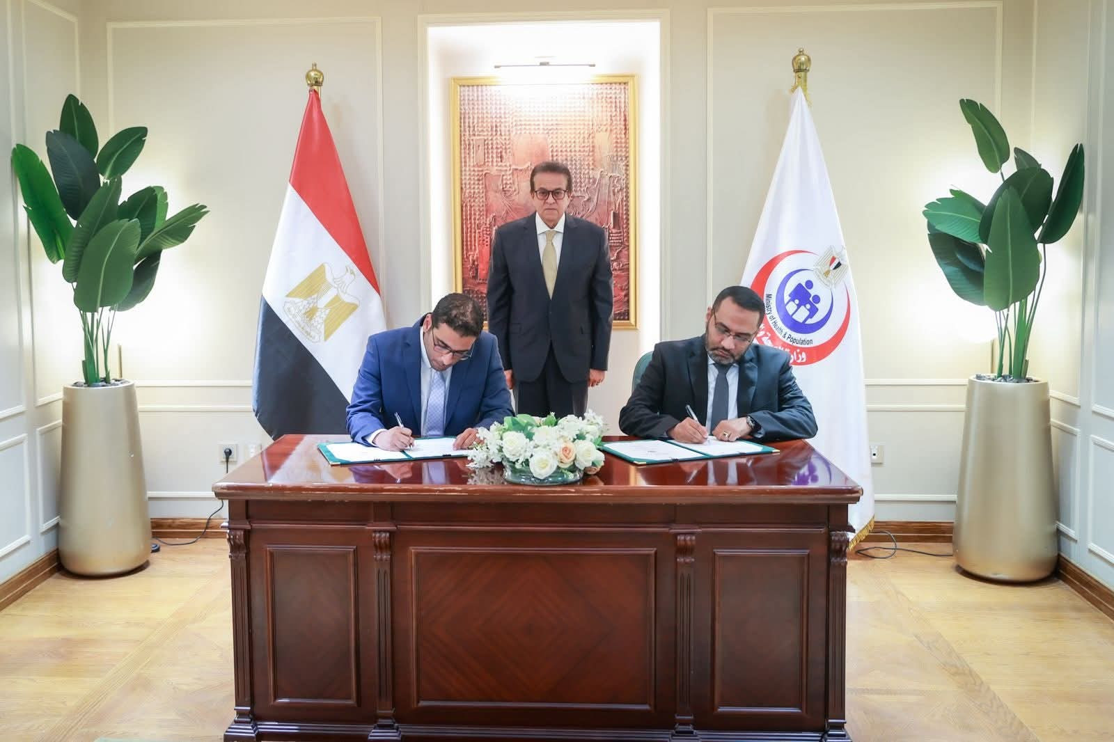 توقيع مذكرة تفاهم بين وزارة الصحة وشركة روش مصر لتطوير رعاية مرضى التصلب المتعدد ‎