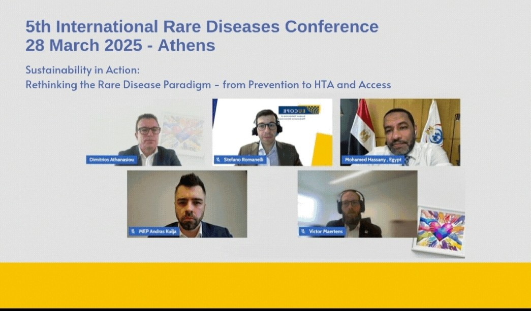 مصر تشارك في المؤتمر الدولي الخامس للأمراض النادرة في أثينا