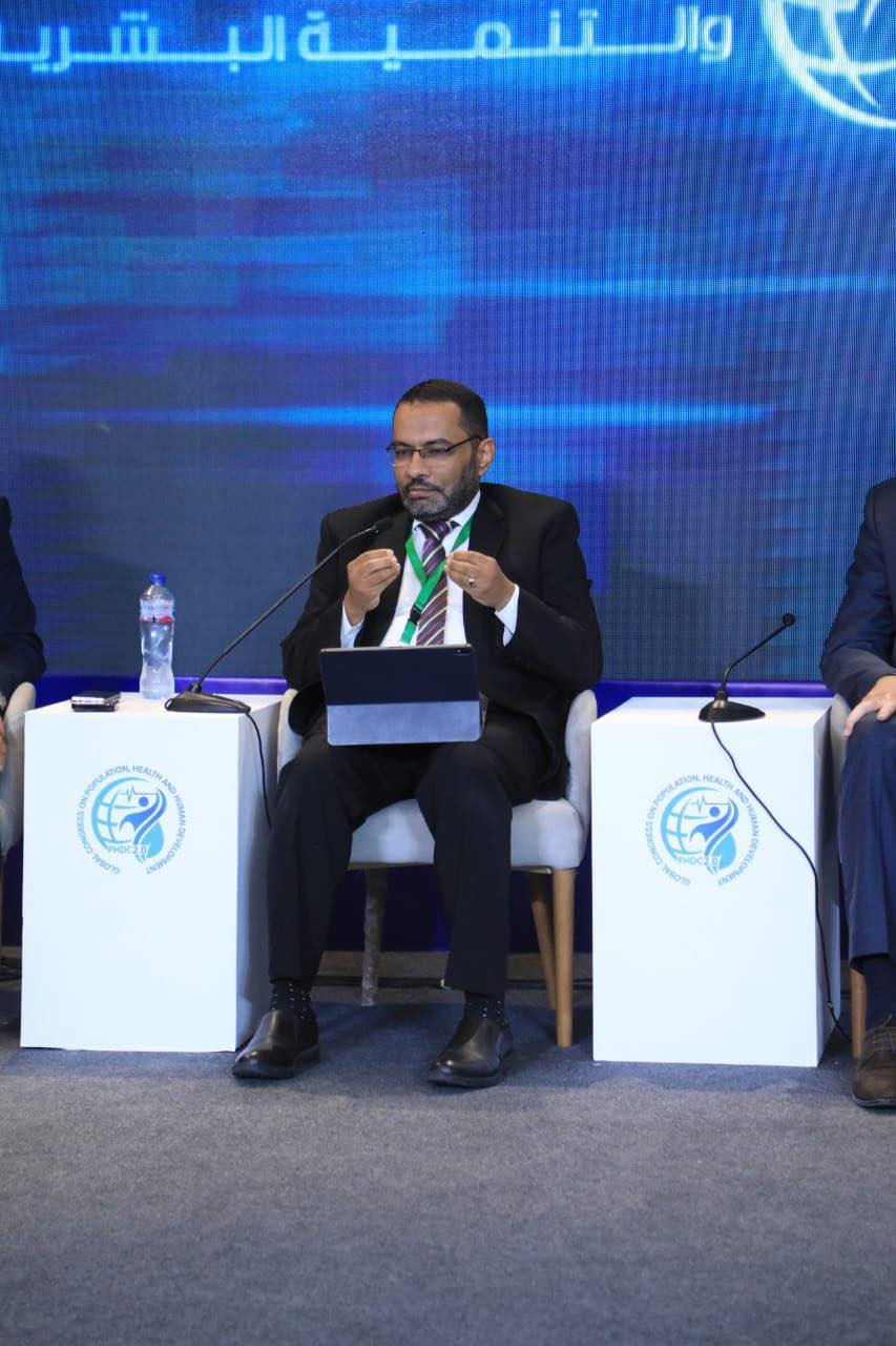 خلال جلسة «الوصول إلى الابتكار» بالمؤتمر العالمي للسكان والصحة والتنمية البشرية..