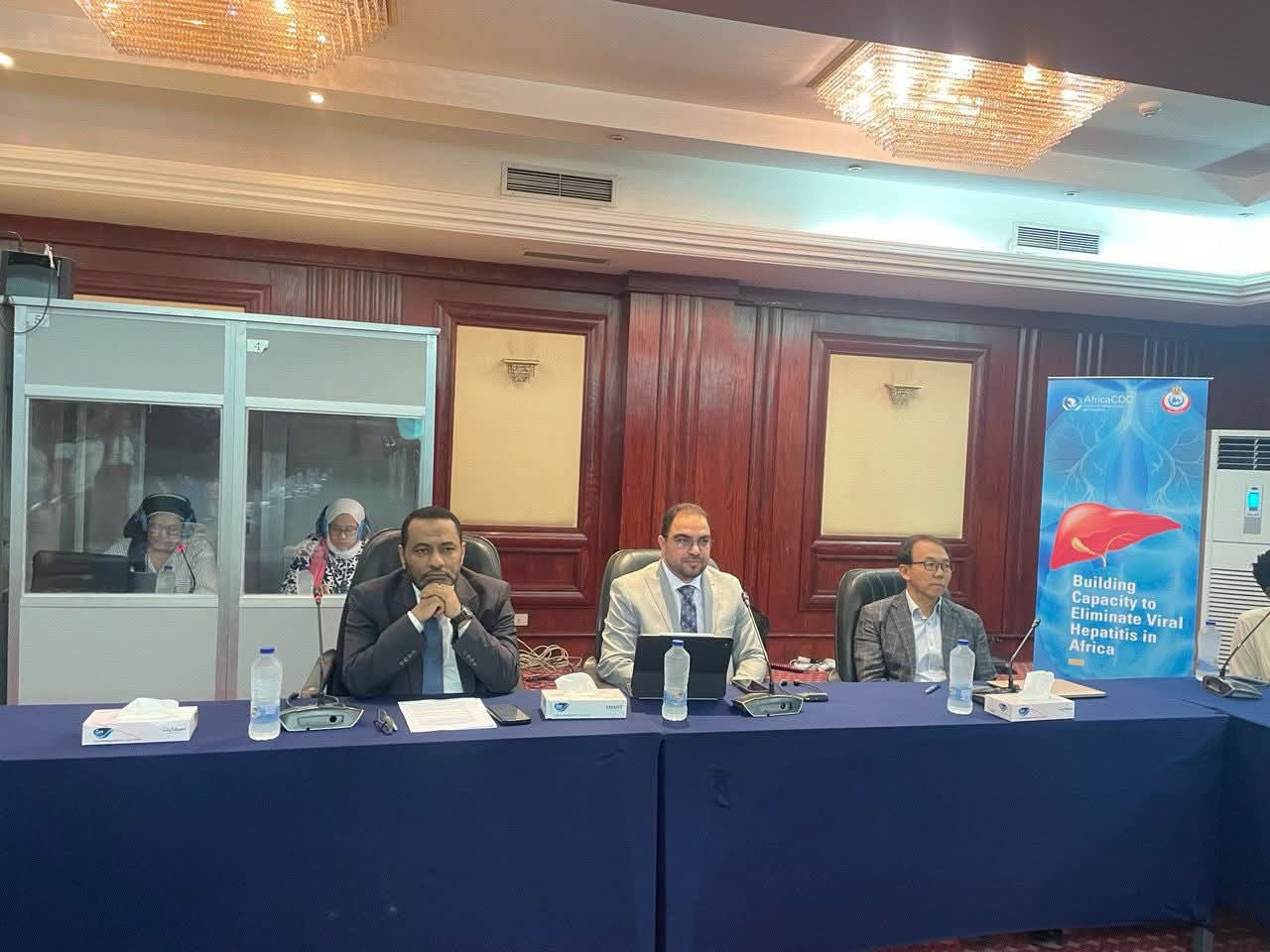 وزارة الصحة تنظم ورشة عمل إقليمية لتعزيز قدرات 13 دولة إفريقية في القضاء على التهاب الكبد الفيروسي.